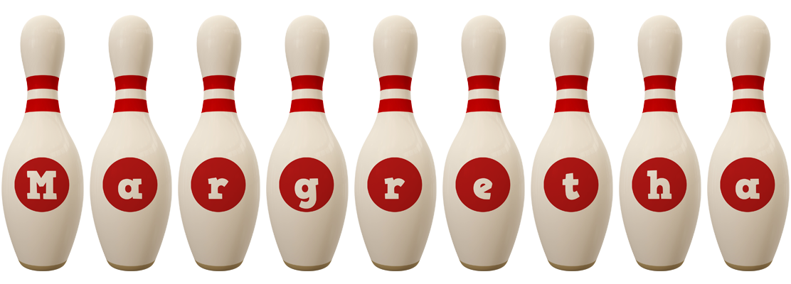 Margretha bowling-pin logo
