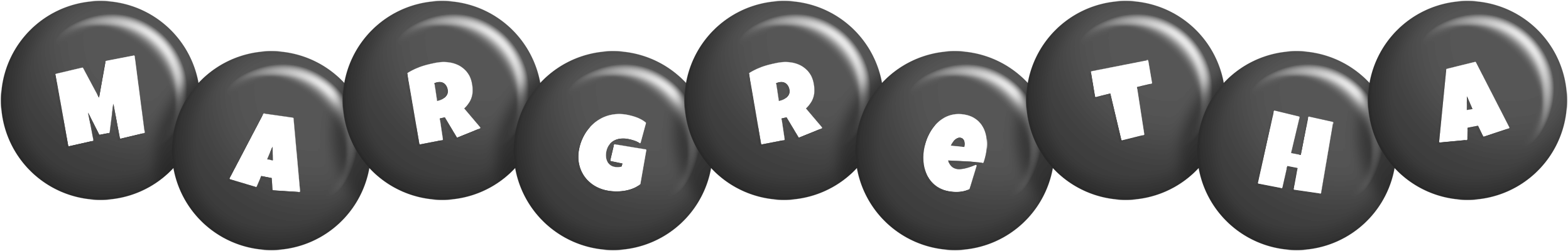 Margretha candy-black logo