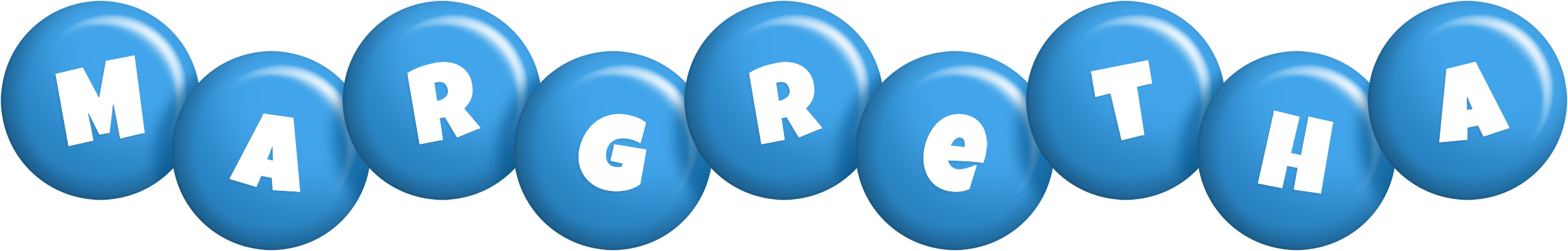 Margretha candy-blue logo
