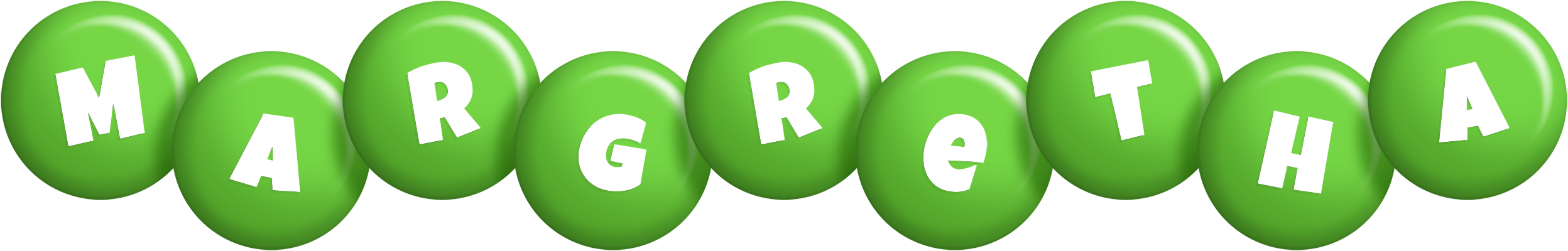 Margretha candy-green logo
