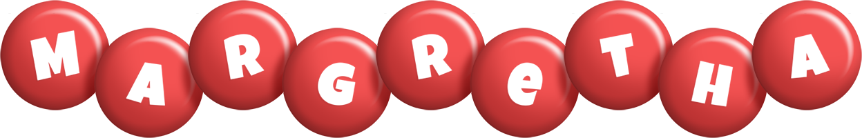 Margretha candy-red logo