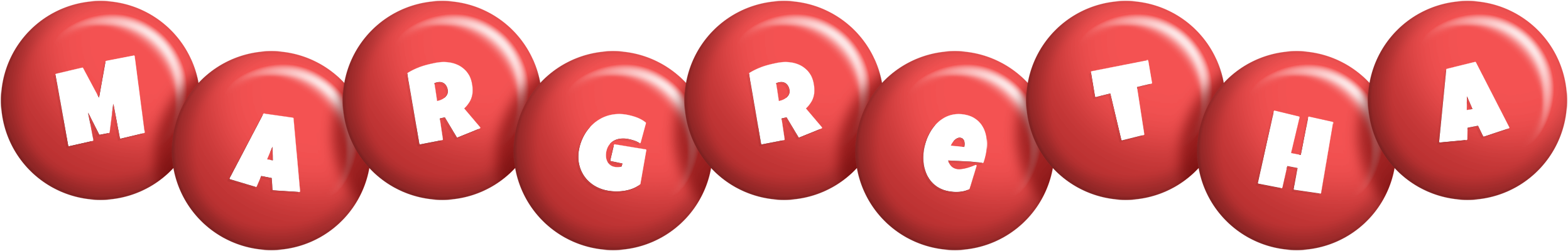 Margretha candy-red logo