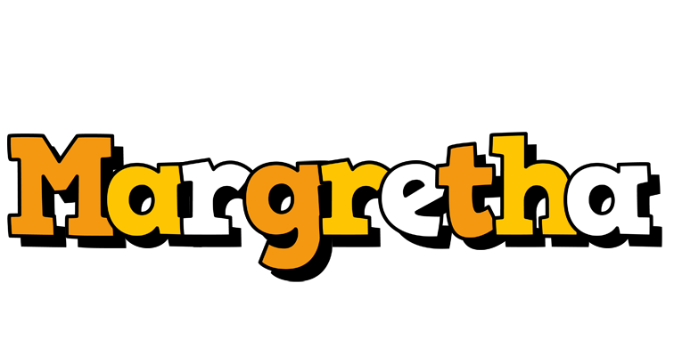 Margretha cartoon logo