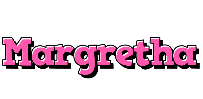 Margretha girlish logo