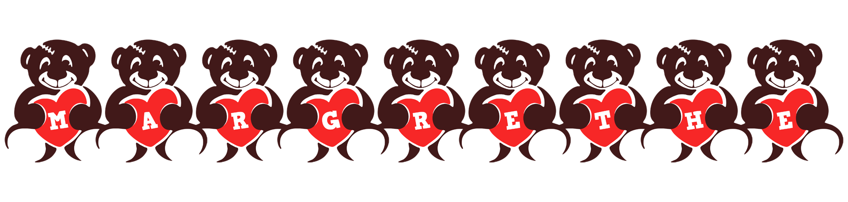 Margrethe bear logo