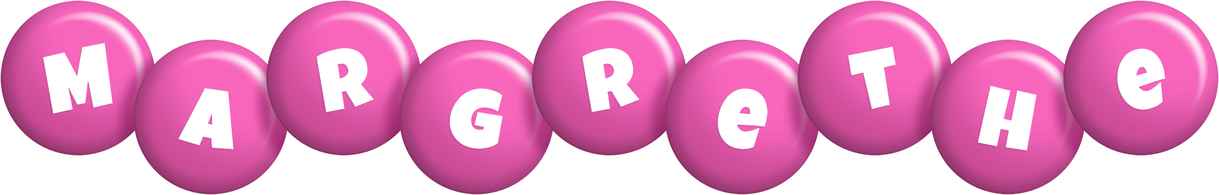 Margrethe candy-pink logo