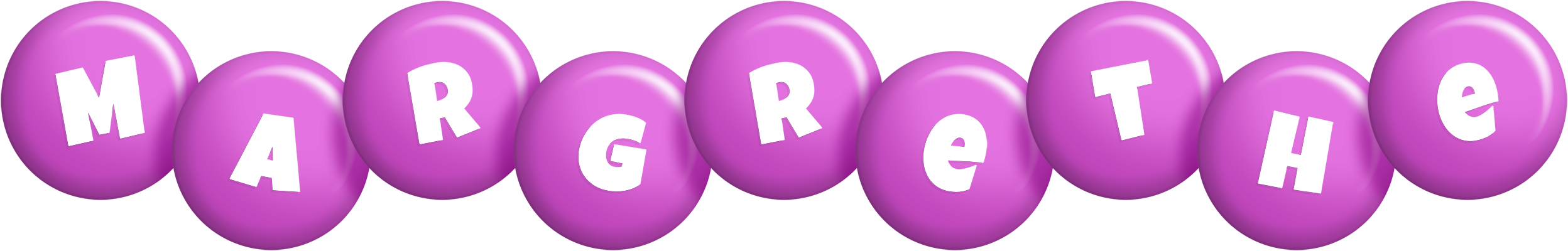 Margrethe candy-purple logo