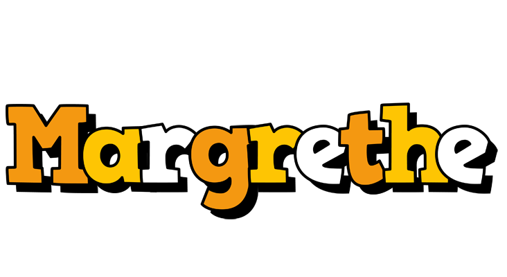 Margrethe cartoon logo