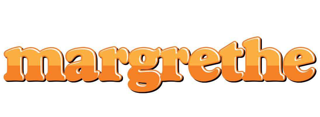 Margrethe orange logo
