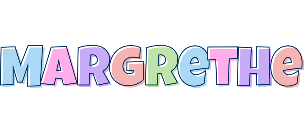 Margrethe pastel logo