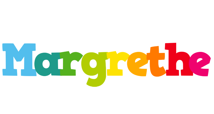 Margrethe rainbows logo