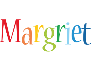 Margriet birthday logo