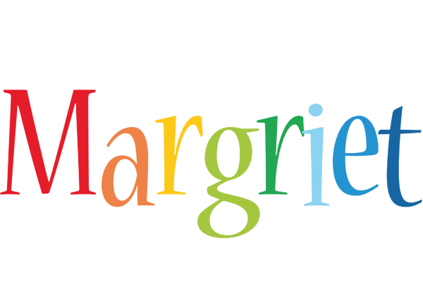 Margriet birthday logo