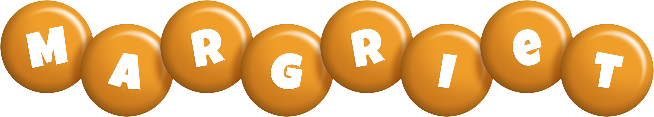 Margriet candy-orange logo