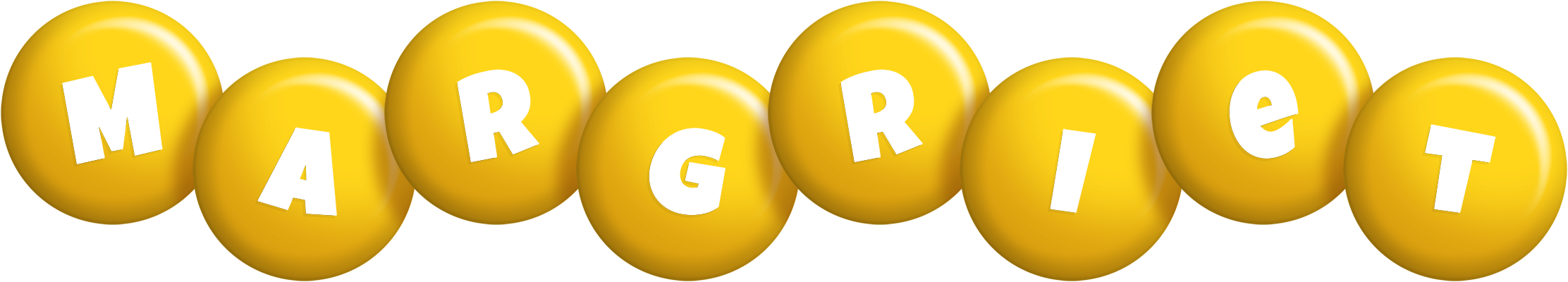 Margriet candy-yellow logo