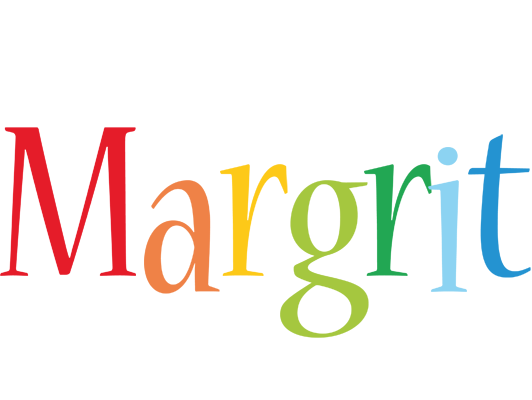 Margrit birthday logo