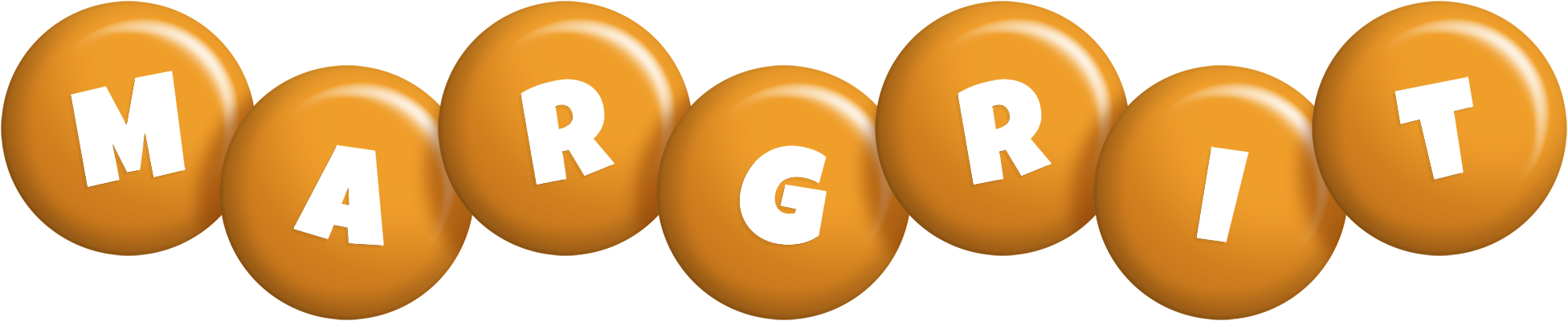 Margrit candy-orange logo