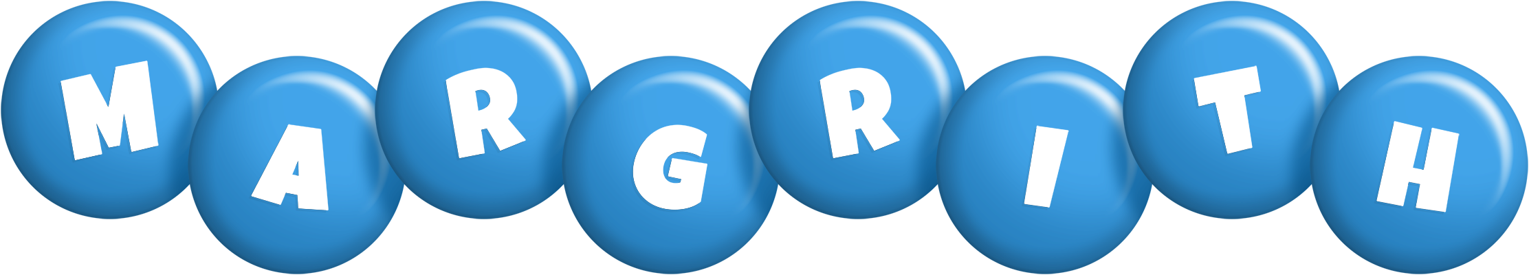 Margrith candy-blue logo