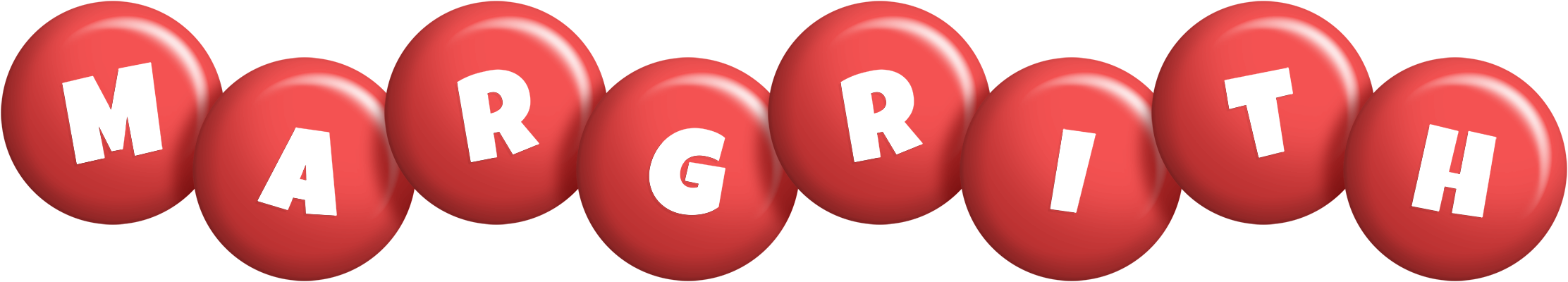 Margrith candy-red logo