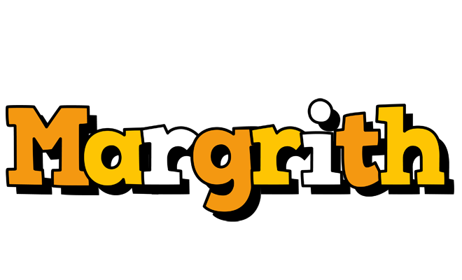 Margrith cartoon logo