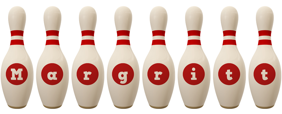 Margritt bowling-pin logo