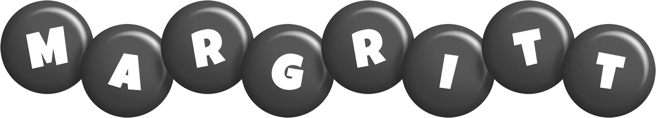 Margritt candy-black logo
