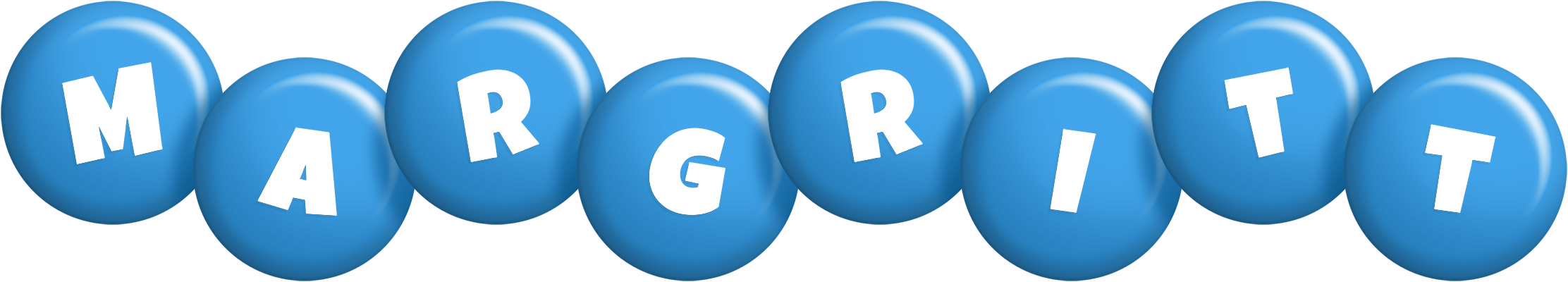Margritt candy-blue logo