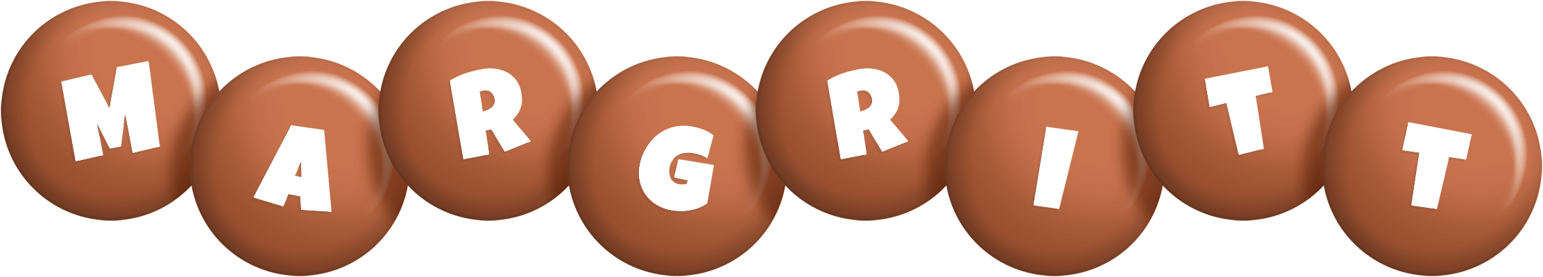 Margritt candy-brown logo
