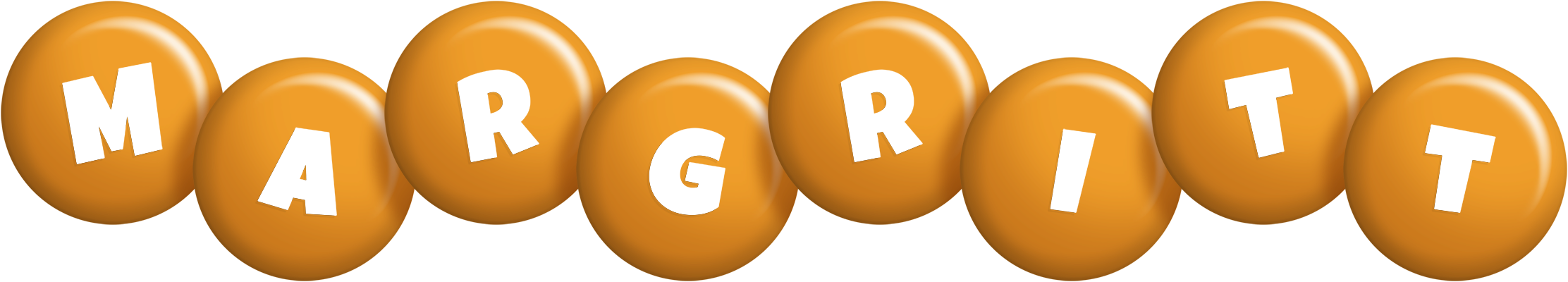 Margritt candy-orange logo