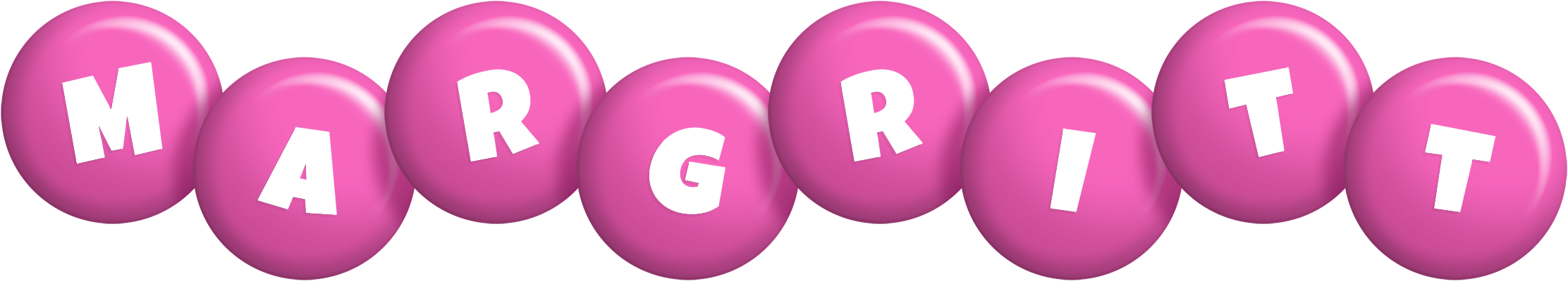 Margritt candy-pink logo