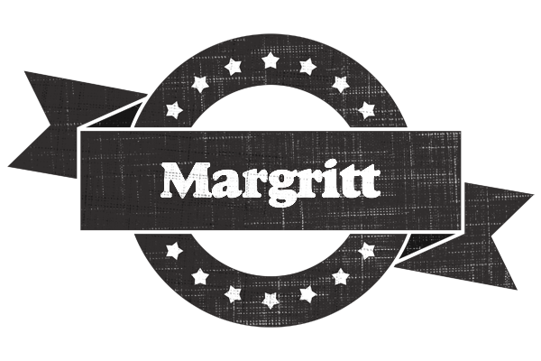 Margritt grunge logo