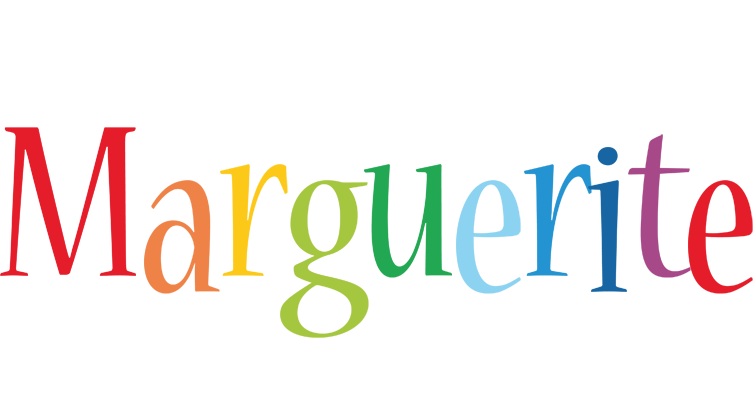 Marguerite birthday logo