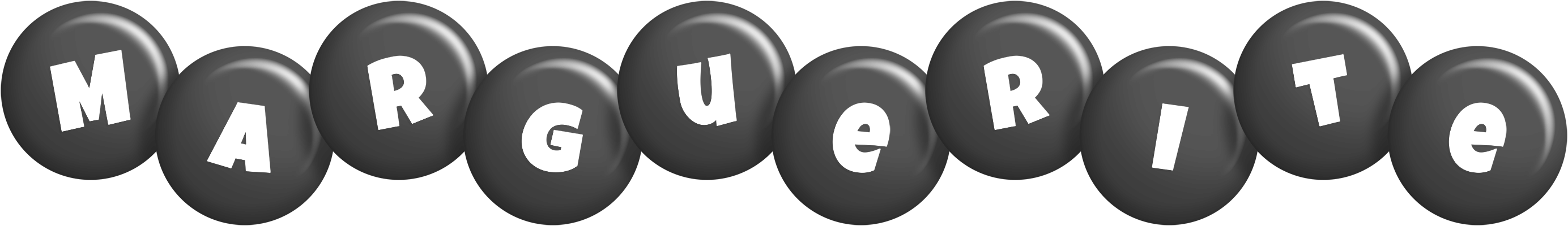 Marguerite candy-black logo