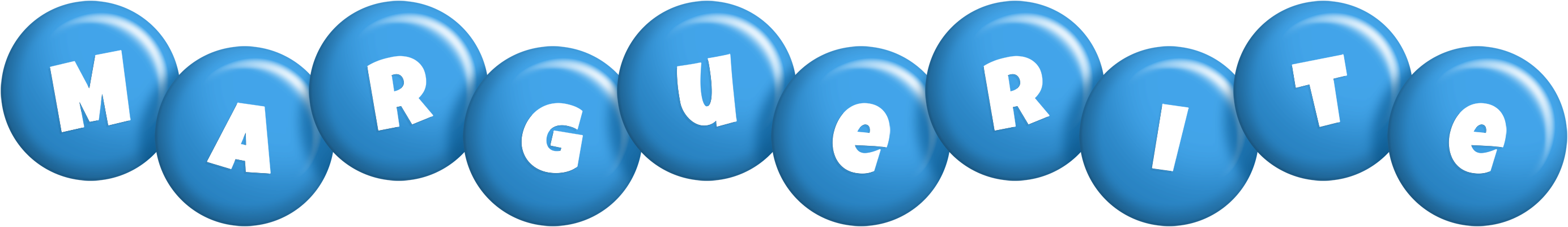 Marguerite candy-blue logo