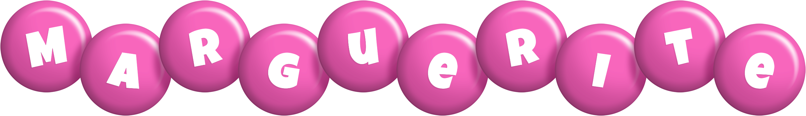 Marguerite candy-pink logo