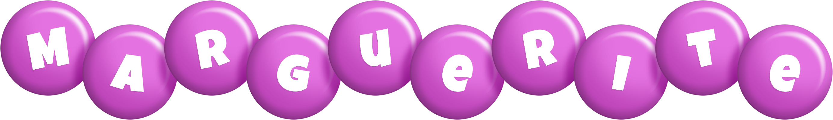 Marguerite candy-purple logo