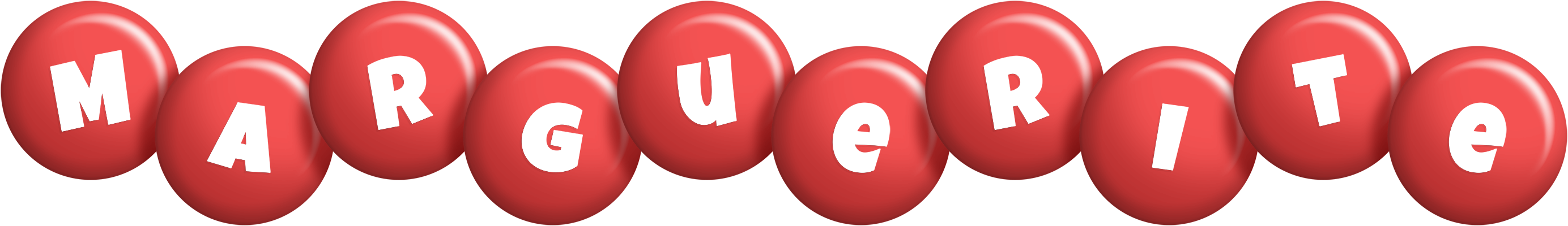 Marguerite candy-red logo