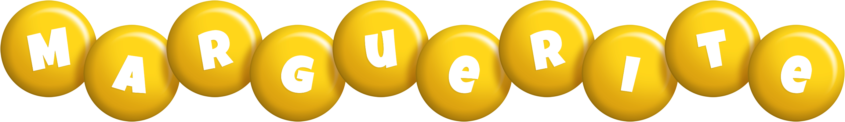 Marguerite candy-yellow logo