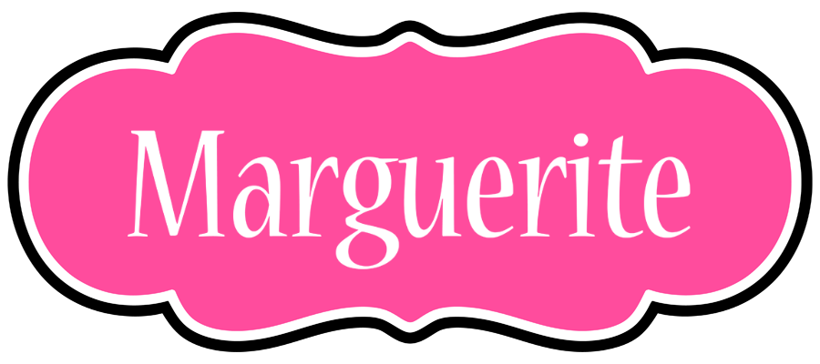 Marguerite invitation logo