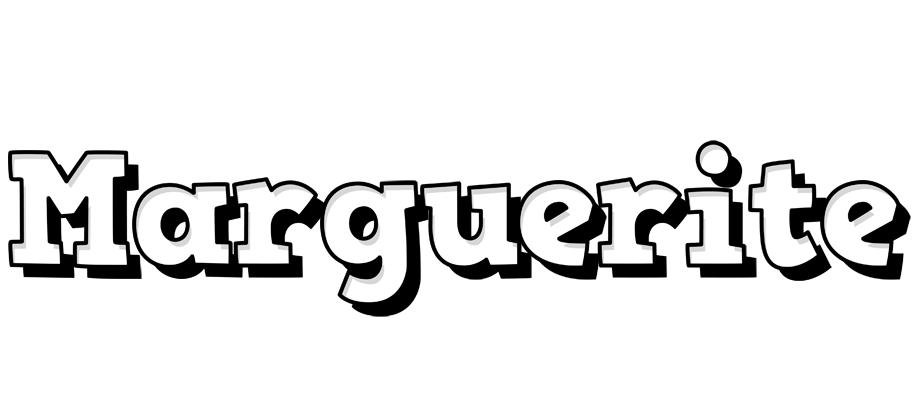 Marguerite snowing logo
