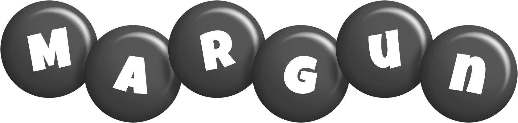 Margun candy-black logo