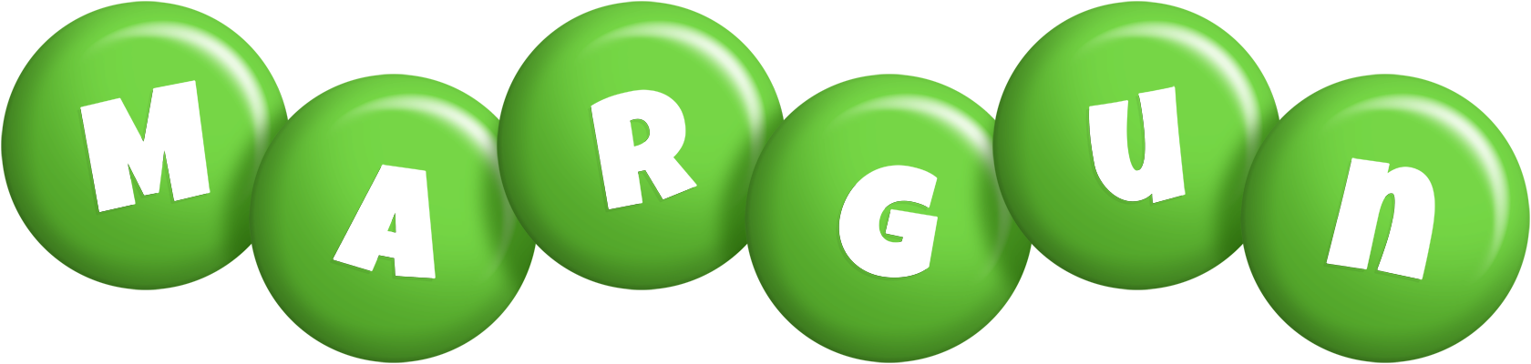 Margun candy-green logo