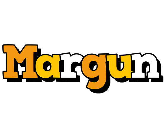 Margun cartoon logo