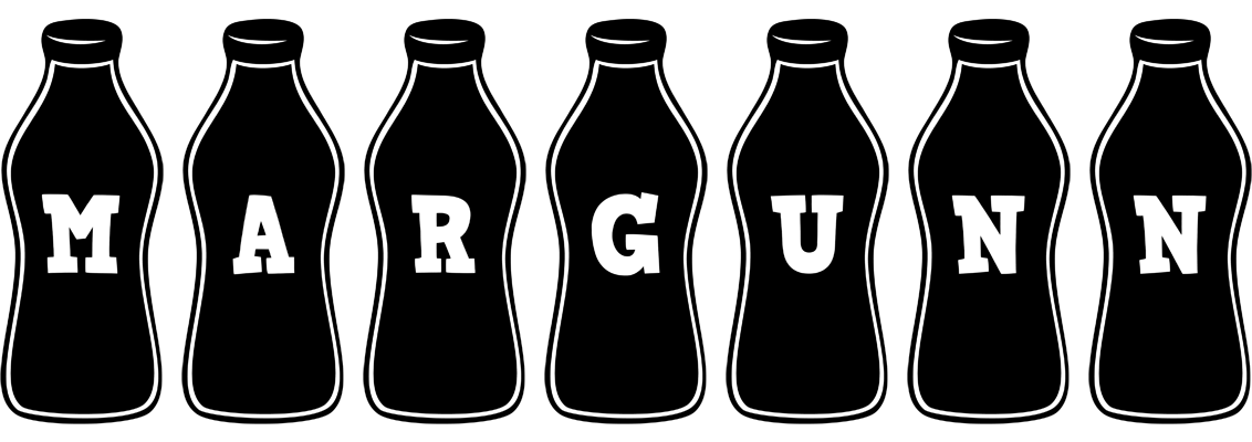 Margunn bottle logo