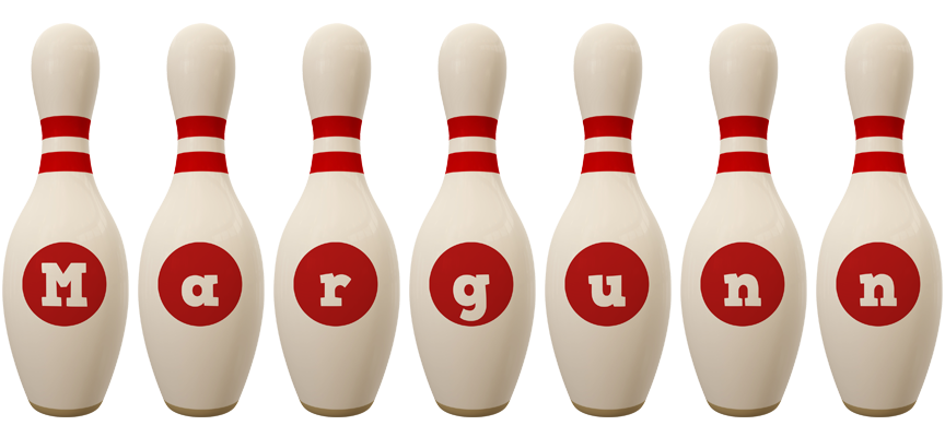 Margunn bowling-pin logo