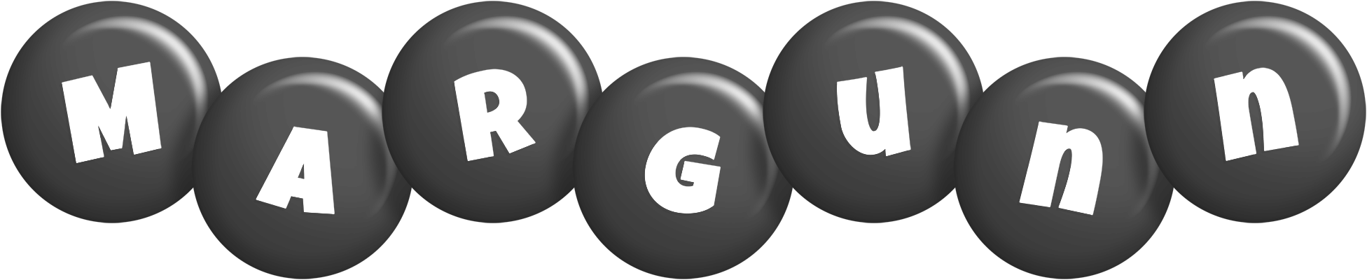 Margunn candy-black logo