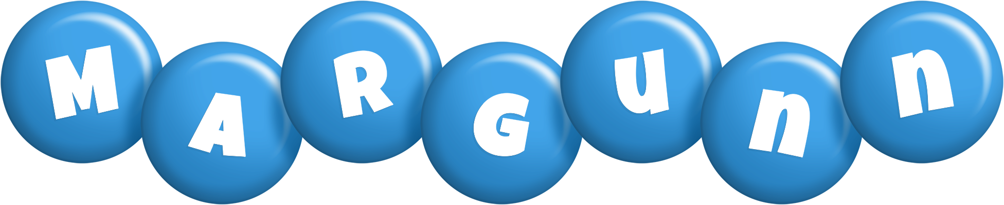 Margunn candy-blue logo