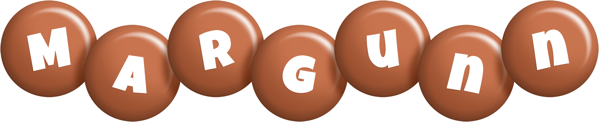 Margunn candy-brown logo