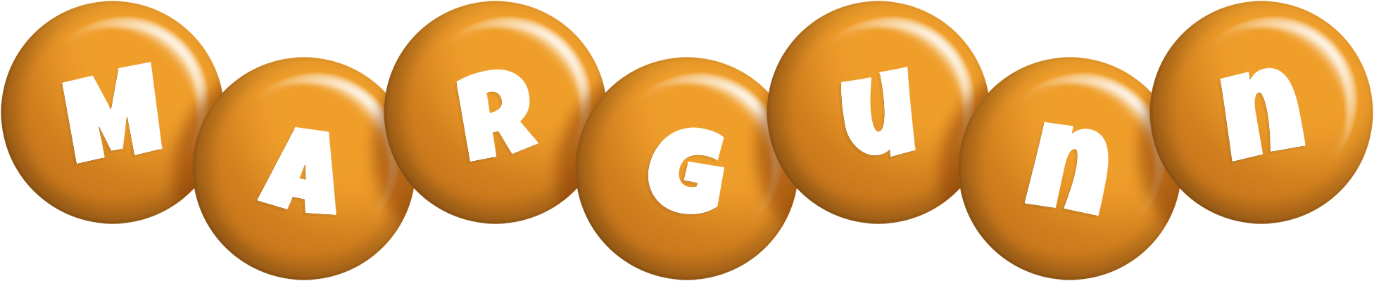 Margunn candy-orange logo