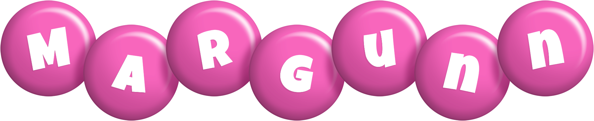 Margunn candy-pink logo